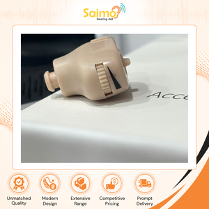 เครื่องช่วยฟังแบบอนาล็อกสีเบจรุ่นล่าสุด คุณภาพดี สำหรับผู้มีปัญหาการได้ยินระดับเล็กน้อยถึงปานกลาง ใช้งานได้ทันที รุ่น Vivo3 แบบ CIC วางจำหน่ายแล้ว - Product Image 2