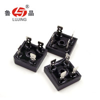 Pont redresseur à diodes Lujing KBPC2510 25A 1000V Tension de pointe inverse maximale récurrente Catégorie de produit Diodes