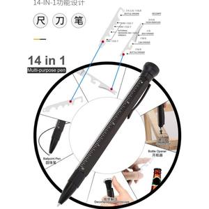 Bolígrafo único, herramientas novedosas de lujo, bolígrafos con cabeza de masaje, caja de botellas, abridor de cartón - Product Image 3