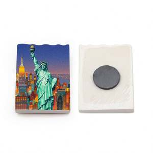 Feuilles magnétiques en étain professionnelles personnalisées en gros, aimants de réfrigérateur New York pour frigo - Product Image 6