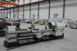 เครื่องกลึงท่อออยล์ Qk1332 เครื่องมือกลึงแนวนอนสำหรับงานหนัก รุ่น Bubut QK1332/1500mm เครื่องกลึงไม้ซีเอ็นซี - Product Image 2