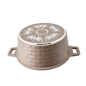 Juegos de utensilios de cocina de <span class=keywords><strong>aluminio</strong></span> <span class=keywords><strong>fundido</strong></span> a presión para cocina al por mayor juego de ollas de cocina antiadherentes con revestimiento de granito - Product Image 3