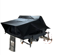Tente <span class=keywords><strong>de</strong></span> toit 4 saisons tout-terrain pour voiture, camping, aventure en plein air, en aluminium durable et à coque dure - Product Image 4