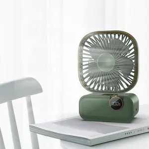 Ventilateur de refroidissement de l'air rotatif pour bureau, avec tête tournante, silencieux, système de refroidissement, 1 pièce, offre spéciale