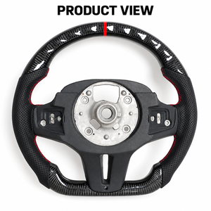 Volant G30 2018-2023 aspect carbone pour BMW Série 5, remplacement personnalisé en gros pour ateliers professionnels et concessionnaires - Product Image 3