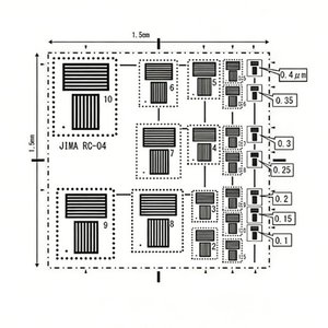 Tabla de Prueba de Resolución Jima Rt Rc04 5x5x0.06 mm para Calibración y Monitoreo de Sistemas - Product Image 4