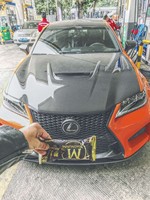 Capot de moteur en FIBER de carbone pour Lexus GS350 2012-2020
