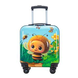 2025 חם מכירה קריקטורה חדשה גלגל שקט באיכות גבוהה משקל קל ילד נסיעות מטען מטען גדול oem מותאם אישית מזוודות - Product Image 2