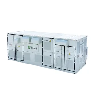 New OEM ngoài trời lớn công nghiệp thương mại 1mwh 5mwh 20ft 40ft pin lithium ESS năng lượng Hệ thống lưu trữ container