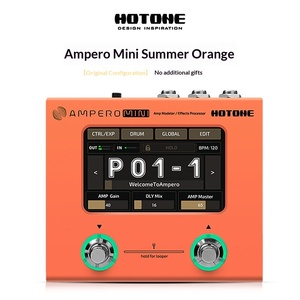 Hotone <span class=keywords><strong>Ampero</strong></span> One Stomp II Mini Bühnen-E-Gitarren- & Bass-Pedal Integrierter Effektprozessor 2. Generation Amp Modeler - Product Image 6