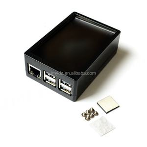 Boîtier pour Raspberry Pi 3B+ avec écran tactile de 3,5 pouces, peut accueillir un ventilateur de refroidissement, châssis 2-en-1, boîte en ABS - Product Image 3