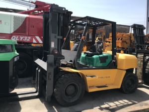 Komatsu รถยก FD70 FD30 FD100ดีเซลมือสองส่วนประกอบหลัก7ตันจากญี่ปุ่นสภาพดี2013-2023 - Product Image 4