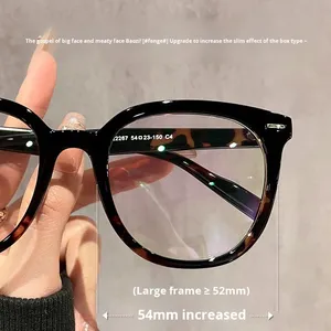 Nuovi occhiali alla moda Ultra-leggeri neri con prescrizione di tartaruga personalizzabili con luce blu che bloccano la sensazione di dimagrimento di fascia alta - Product Image 4