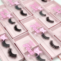 Boîte d'emballage de luxe pour cils, vente en gros, étiquette privée, boîte magnétique pour cils, étuis personnalisés avec logo imprimé pour faux cils