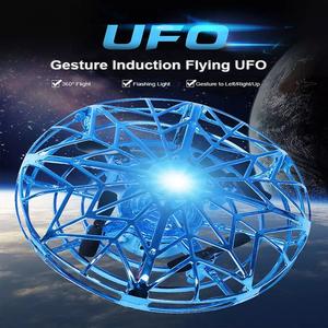 Jouets de drone de Noël pour la famille, boule volante, <span class=keywords><strong>spinner</strong></span> volant, mini drone de contrôle par le bout des doigts, jouet pour enfants, <span class=keywords><strong>original</strong></span> K1 - Product Image 4