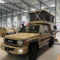 Carpa Deslizante para Camioneta 4x4, Modelo LC79 de Aluminio, para 4 Personas, Expandible, Ligera y Plegable