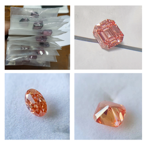 HPHT CVD ピンクダイヤモンド原石（ジュエリー用） - Product Image 6