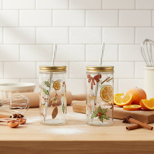 סט כוסות יין ללא רגל, כוסות מים עם שוליים חלקים, כוסות עם דוגמת פרחים, כוסות זכוכית צבעוניות, כוס דייזי - Product Image 5