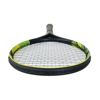 Raquette de tennis personnalisée de 27 pouces en fibre de carbone de haute qualité, intégrée au polyester, flexible, légère, ajustement universel, marque ODM OEM