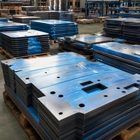 Fabrication sur mesure de tôles métalliques, service de poinçonnage de métaux, pièces d'instruments électroniques en aluminium et acier inoxydable pliées