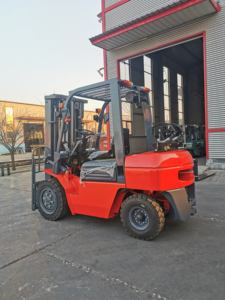 CE ISO HUAYA yeni altın karınca tarzı 3 Ton lpg Forklift dizel yakıtlı gaz Fork Lift Nissan K25 propan yakıt sıvılaştırılmış petrol - Product Image 2