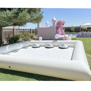 En gros Ensemble de piste de course gonflable noire pour voitures tamponneuses électriques et karts, Jouets pour enfants - Product Image 1