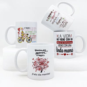 Taza de Cerámica con Diseño de Graffiti de Dibujos Animados Personalizada, Taza de Agua para Estudiantes con Logotipo Impreso, Regalo para Cumpleaños, Navidad y Festividades - Product Image 1