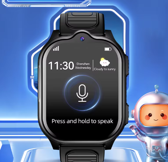 Kairui Y62 Android IP67 Waterproof 4G Children Smartwatch Thermometer 36-40mm IPS Display GPS/WiFi Positioning Two-Way Video