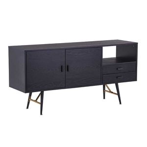 Armoire de <span class=keywords><strong>buffet</strong></span> moderne en <span class=keywords><strong>bois</strong></span> <span class=keywords><strong>noir</strong></span> <span class=keywords><strong>et</strong></span> à <span class=keywords><strong>buffet</strong></span>, mobilier moderne <span class=keywords><strong>et</strong></span> décoratif en <span class=keywords><strong>bois</strong></span>, style pays français, pour salle à manger - Product Image 1