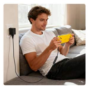 Cable de Carga USB C para <span class=keywords><strong>PSP</strong></span> 1000/2000/3000, Cable de Carga Rápida Tipo-C a CC, Adaptador de Cable de Alimentación - Product Image 6