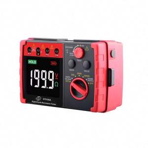 เครื่องวัดความต้านทานดินดิจิตอลแบบพกพา0ถึง2000โอห์มอุปกรณ์ทดสอบกราวด์ - Product Image 4