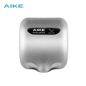 Sèche-mains automatique professionnel Ak2800b en acier inoxydable haute vitesse pour salle de bain commerciale Ak2800b en acier inoxydable - Product Image 1