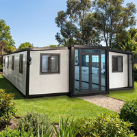 Maison conteneur pliable prête à être expédiée avec installation rapide, maison modulaire portable pour Airbnb