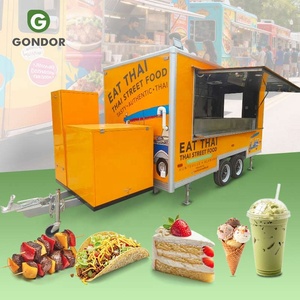 <span class=keywords><strong>Chariot</strong></span> de nourriture mobile pour artisans, <span class=keywords><strong>bar</strong></span> mobile, remorque à pizza, tente, événement, camion combiné, stand de nourriture - Product Image 1