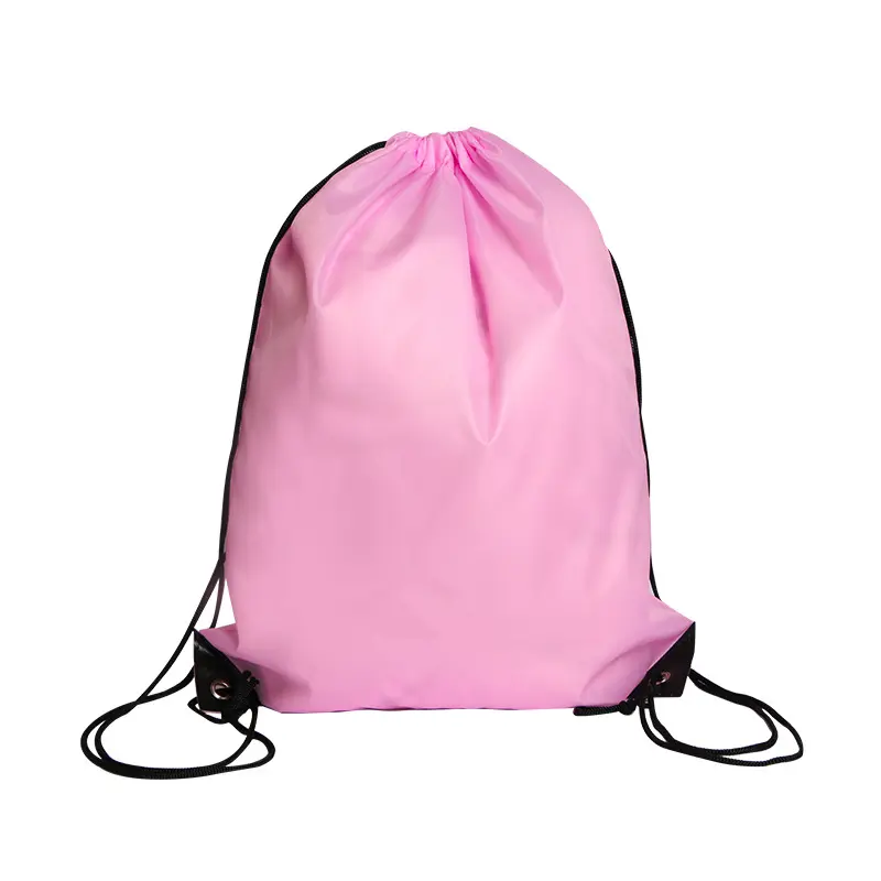 व्यक्तिगत drawstring बैग ढोना बच्चों खेल भंडारण के साथ पॉलिएस्टर बैग लोगो