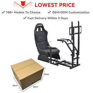 GY032-2 professionnel haute Performance Sim voiture course Cockpit simulateur de course support de siège <span class=keywords><strong>volant</strong></span> support et <span class=keywords><strong>chaise</strong></span> - Product Image 3