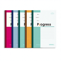 Cahier ligné A4 / A5 / B5 relié à la colle, pour l'écriture et les notes au bureau, pour un usage professionnel