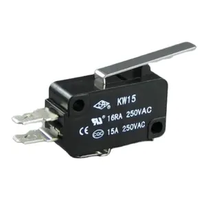 Micro interrupteur T125 5E4 micro interrupteur de limite 125V 3A micro interrupteur électronique pour appareils ménagers