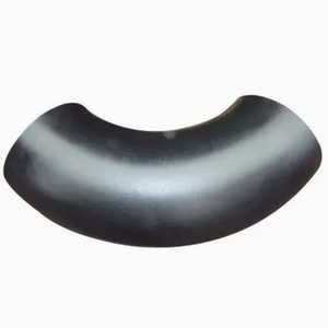 אביזר צנרת פלדה פחמנית <span class=keywords><strong>ASTM</strong></span> <span class=keywords><strong>A234</strong></span> <span class=keywords><strong>WPB</strong></span>, מרפק 90 מעלות - חיבור ריתוך חלק ללחץ גבוה - Product Image 4