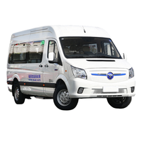 Conduite à gauche 4X2 New Energy Lithium Battery Powered 14 Seat Chinese Made Electric Passenger Mini Bus à vendre pour une utilisation en ville