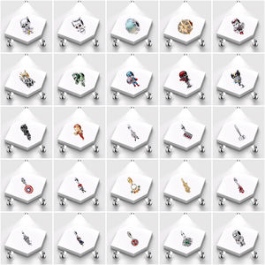 Brazaletes de Plata 925 DIY al por Mayor, Cuentas de Game of Thrones, Marvel, Star Wars, <span class=keywords><strong>Harry</strong></span> <span class=keywords><strong>Potter</strong></span>, Joyería Encantadora de Alta Calidad con Abalorios - Product Image 3