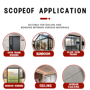 Gp מפעל סין למכור ישירות דבק עמיד למים דבק סיליקון אצטי זכוכית - Product Image 5