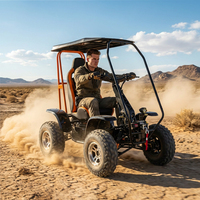 Quad électrique tout-terrain 4 roues motrices 6000W 60V 50Ah avec housse de pluie pour la chasse et le camping