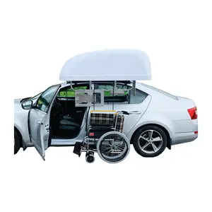 車の自動屋根車椅子収納装置車椅子ユーザー障害者のための折りたたみ式車椅子屋根収納ボックス