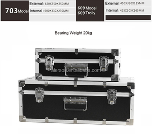 Tùy Chỉnh Lớn Bạc Màu Đen Nhôm Công Cụ Mang Hộp Nhiệm Vụ Nặng Nề Lưu Trữ Cặp Nhôm Trường Hợp - Product Image 6