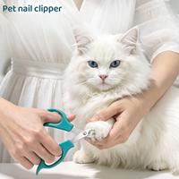 Coupe-ongles durable en acier inoxydable pour chats et chiens, outil de toilettage pour animaux de compagnie