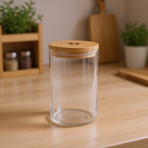 Juego de 12 Recipientes de Almacenamiento Pandoo con Tapa de Bambú - Product Image 3