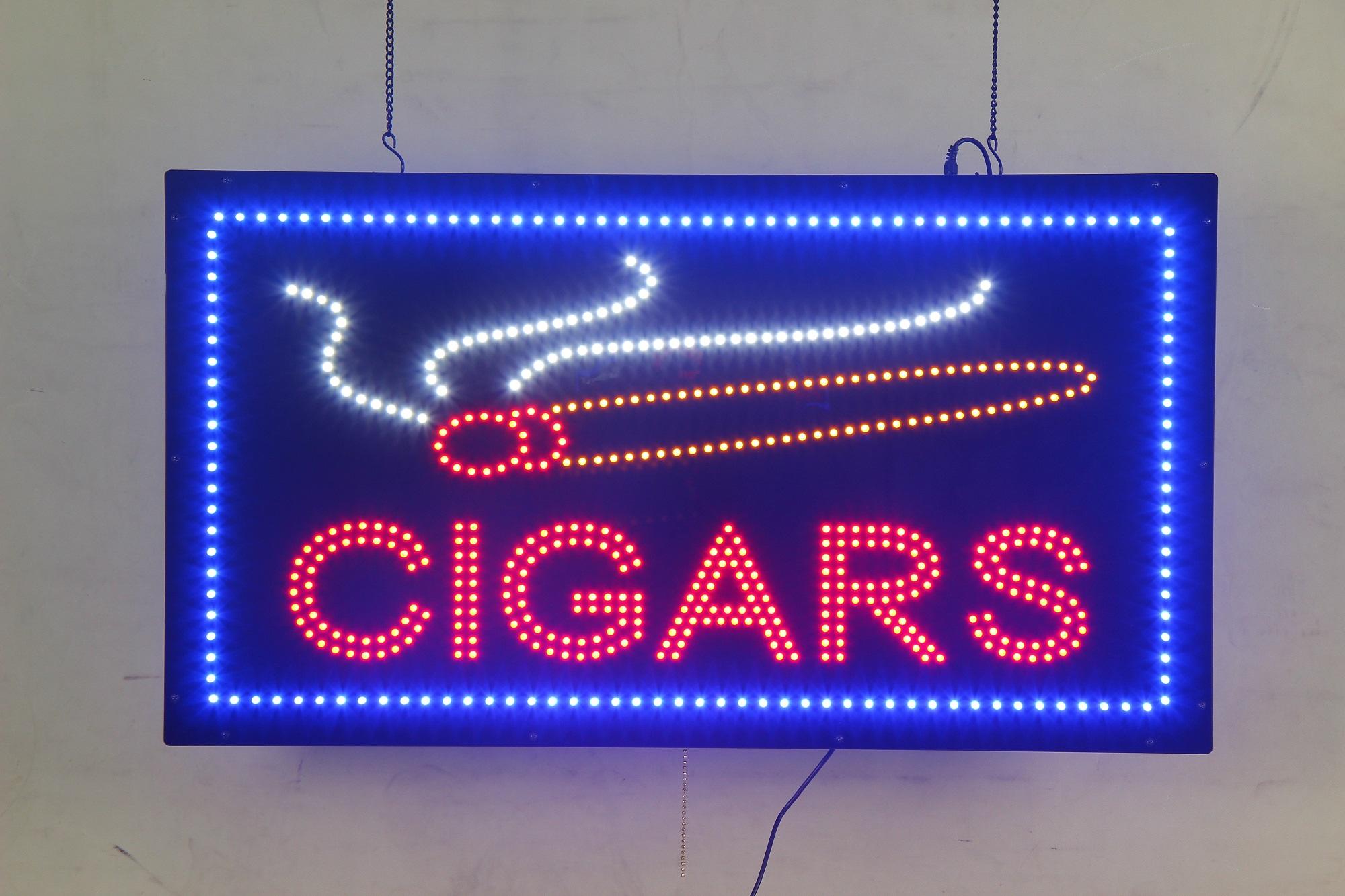 17x31 Inch LED Signs - Brighten Your Smoke Shop Advertising, image size:2000x1333