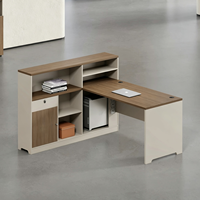 Poste de travail modulaire moderne et écologique avec cloison de séparation et chaise, idéal pour les écoles et les bureaux