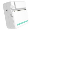 Mini-imprimante d'étiquettes portable en promotion / Connectivité USB, papier thermique, résolution 200 DPI - Petite imprimante pour téléphone portable